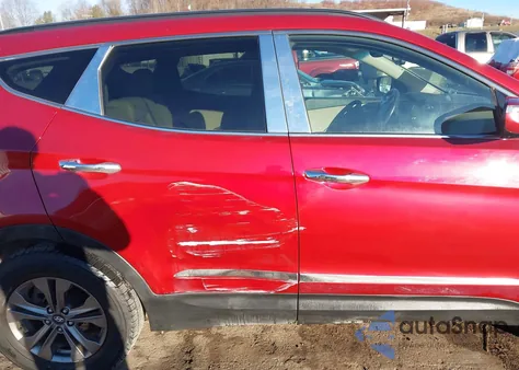 2015 Hyundai Santa Fe Sport 2.4L from USA, damaged, VIN 5XYZUDLB9FG255166